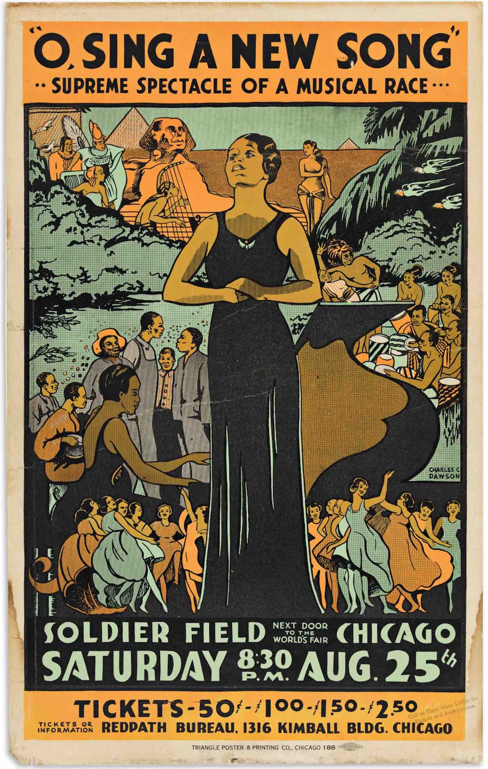 Charles C. Dawson, O, Sing a New Song: Supreme Spectacle of a Musical Race