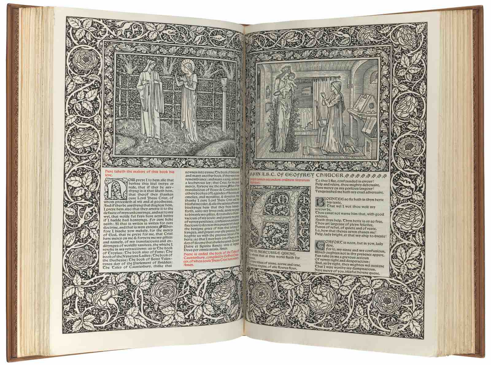 Inside the Kelmscott Chaucer