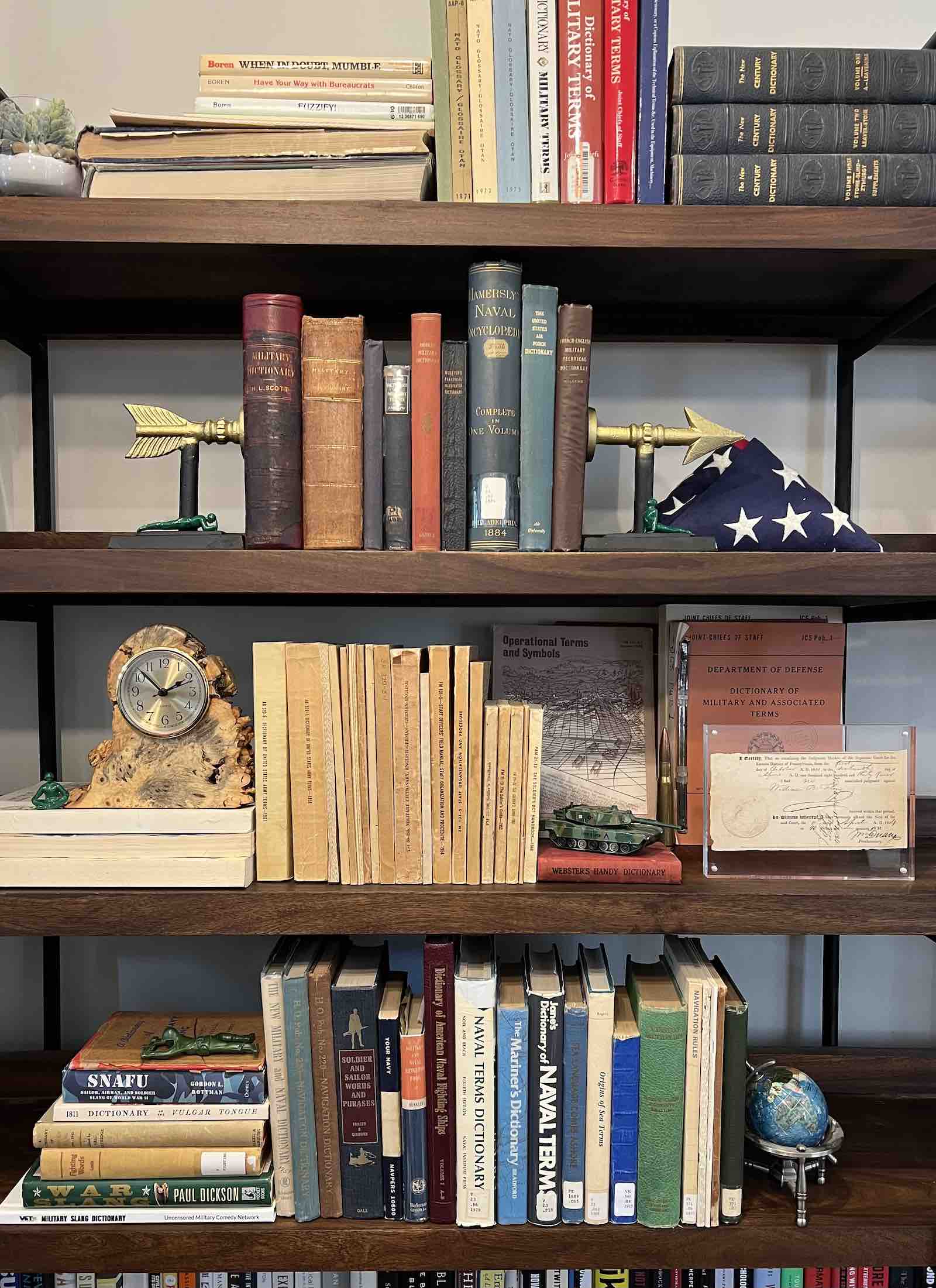 Items from Elena Wicker's collection