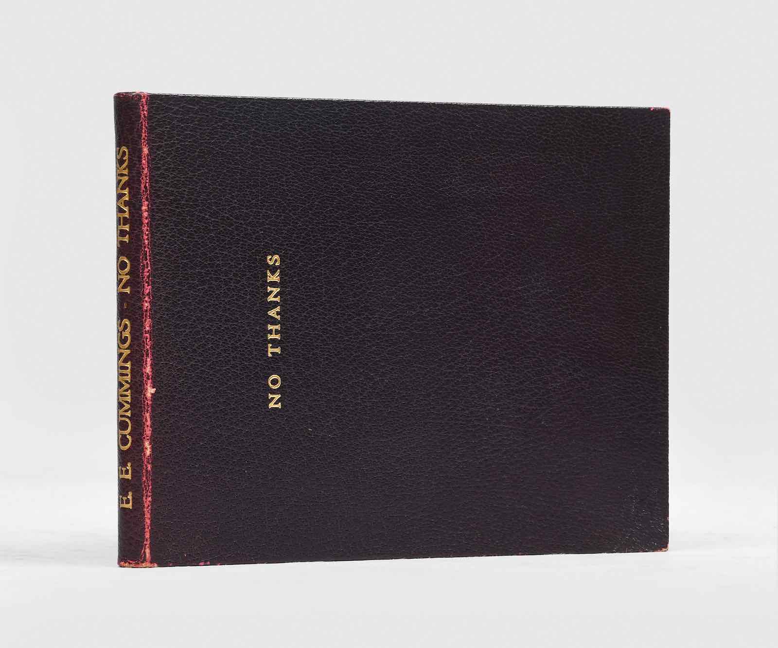 No Thanks by E. E. Cummings