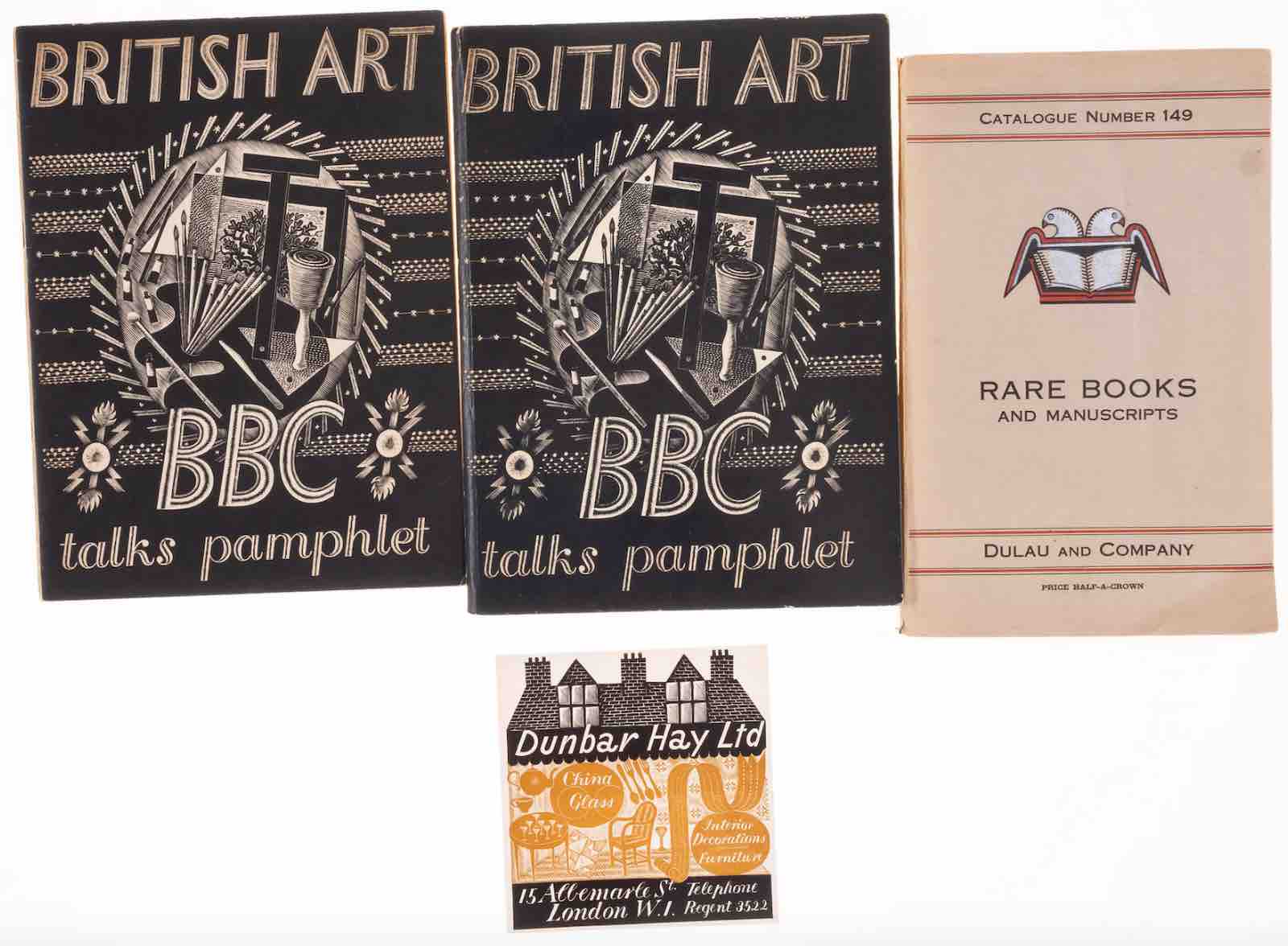 A selection of Ravilious's commercial work