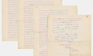 The Virginia Woolf letter