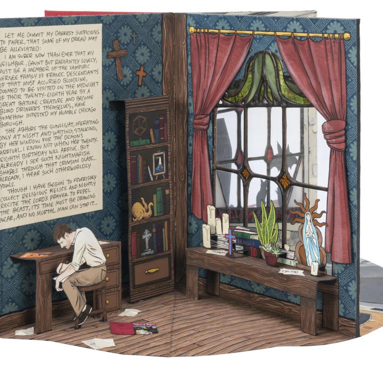 Hannah Batsel pop-up book