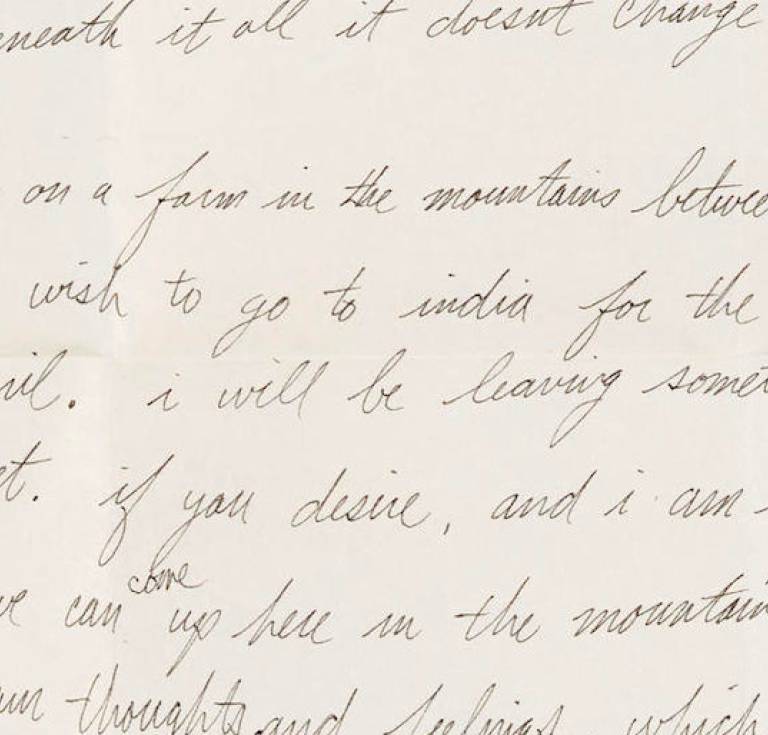 Steve Jobs autograph letter