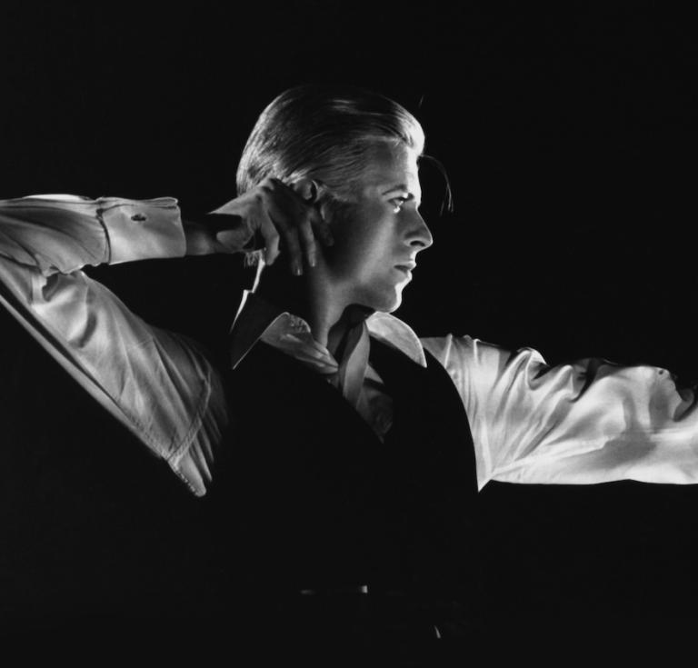 David Bowie as The Thin White Duke, Station to Station Tour, 1976