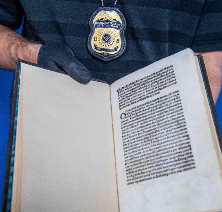 Repatriated letter being held by HSI