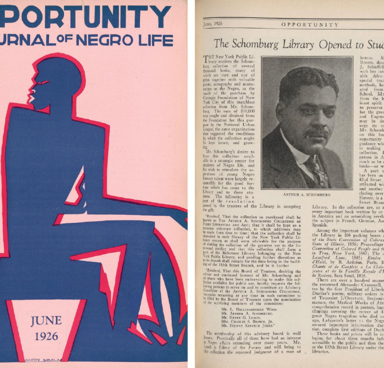 Art by Aaron Douglas on the cover