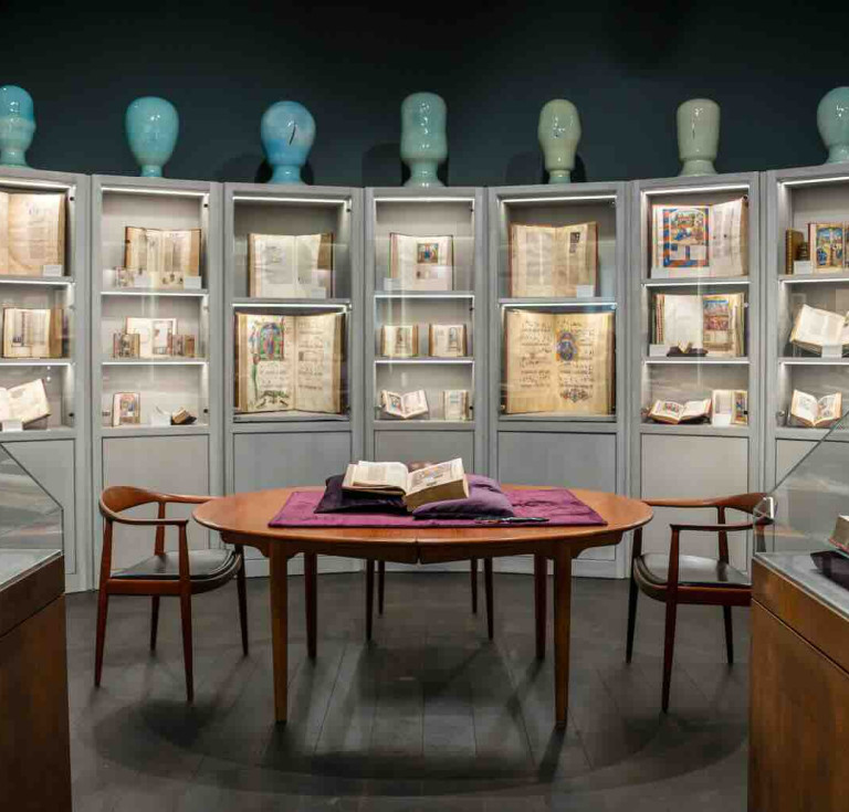 The Dr. Jörn Günther Rare Books stand at TEFAF Maastricht in 2025